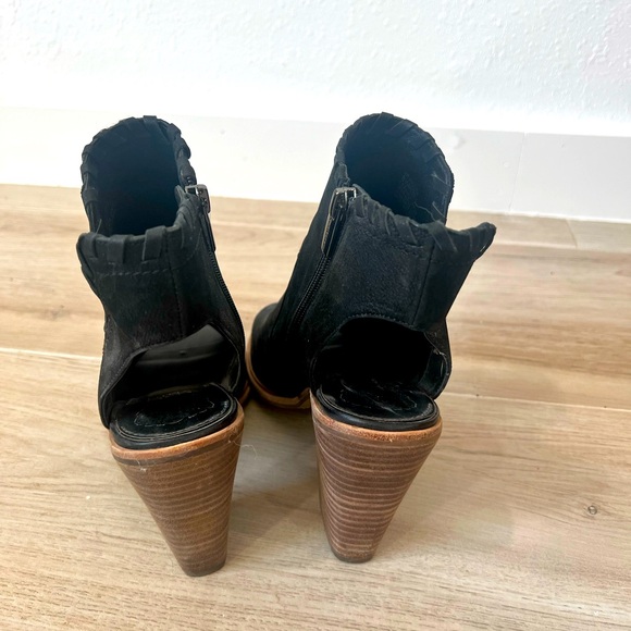 Vince Camuto Peep Toe Booties - Picture 3 of 4